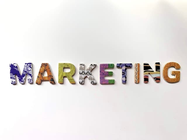 image showing marketing text